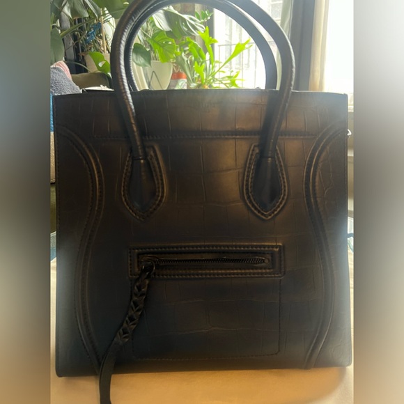 Ceiling Black Croc bag - Picture 5 of 13